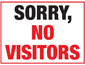 No visitors
